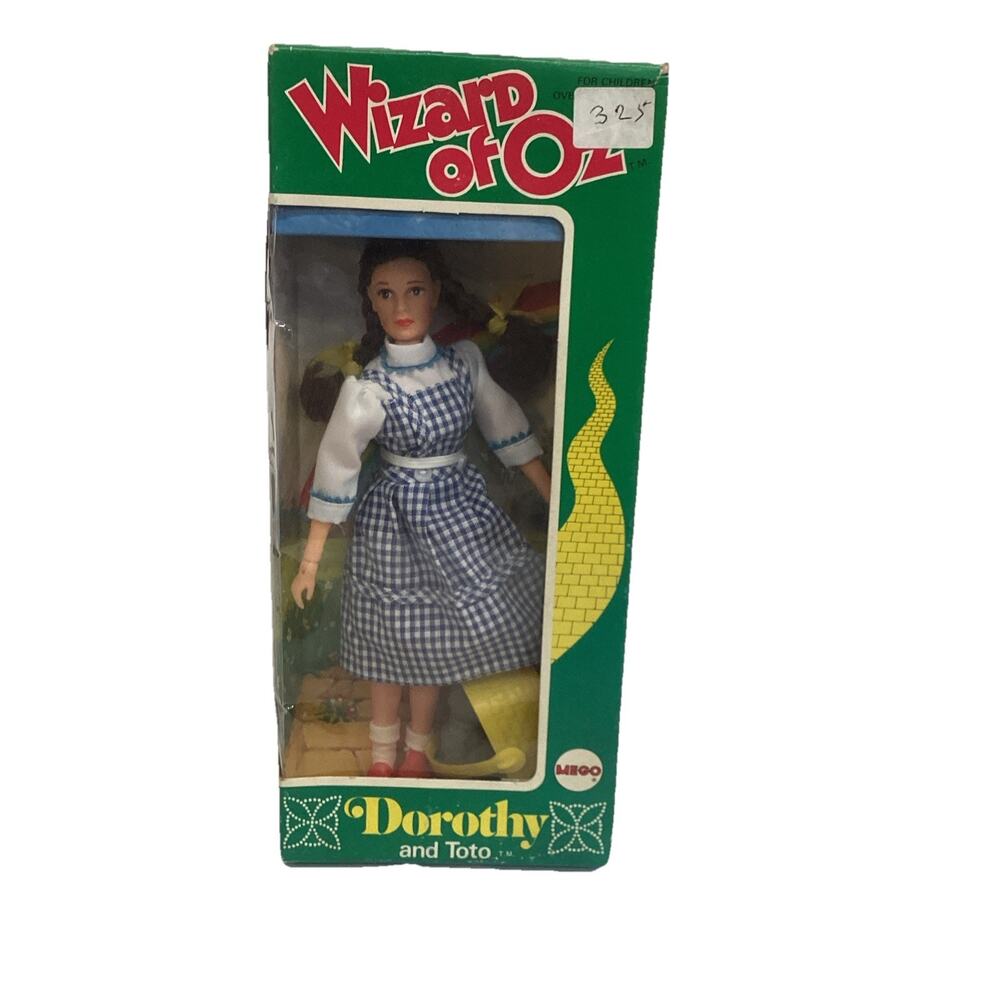 Mego 1974 Wizard Of Oz: Dorothy And Toto 8" Doll - NOS